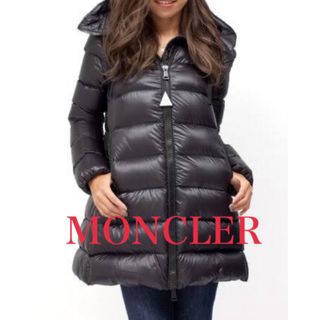 MONCLER - 美品 モンクレール CAILLE ベルベット 12A ネイビー DIST