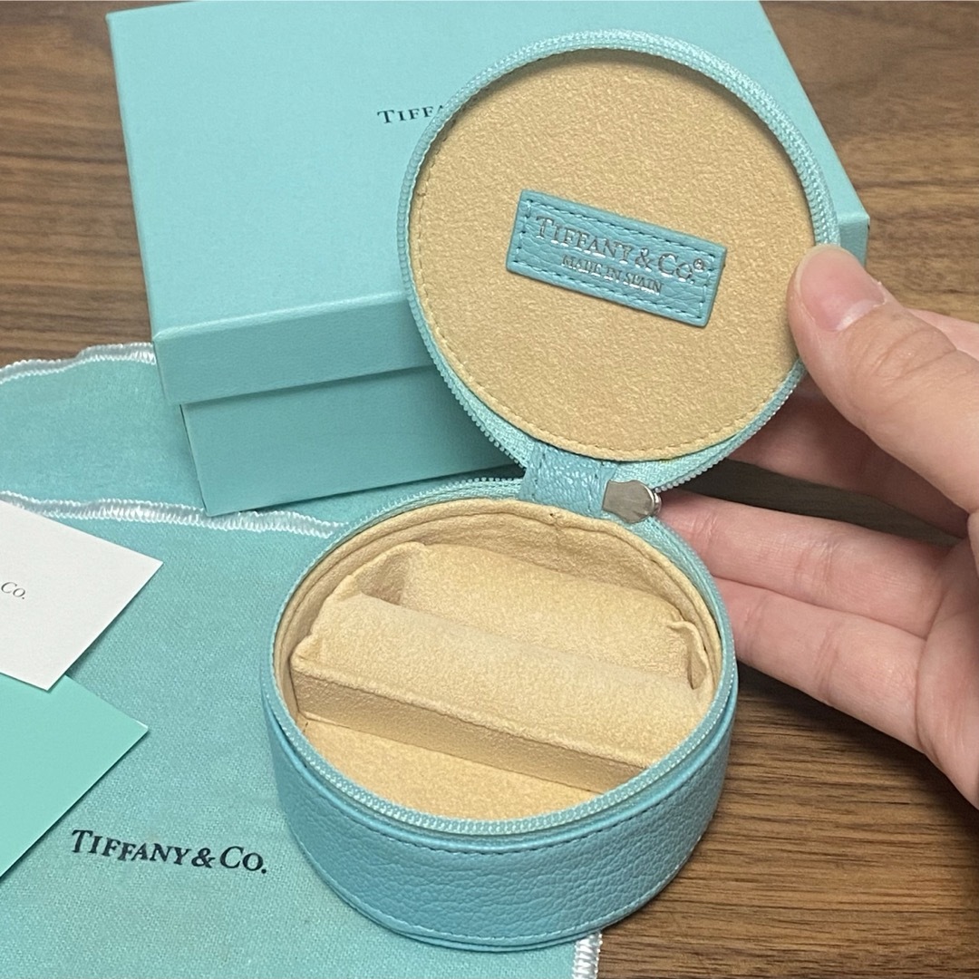 Tiffany & Co. - ティファニー ラウンドジュエリーケース 廃盤品 Tiffany & Co. - ティファニー ラウンドジュエリーケース 廃盤品