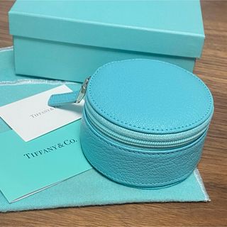 ティファニー(Tiffany & Co.)のティファニー　ラウンドジュエリーケース　廃盤品　希少　ティファニーブルー(その他)