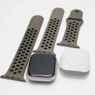 アップル(Apple)の新品同様 Apple Watch Series8 45mm GPS スターライト(その他)