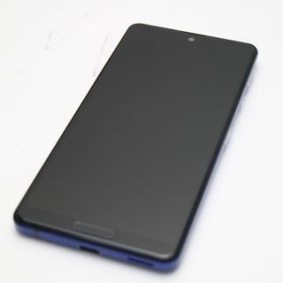 シャープ(SHARP)の超美品 SH-41A AQUOS sense4 ブルー SIMロック解除済み(スマートフォン本体)