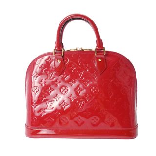 ルイヴィトン(LOUIS VUITTON)のルイヴィトン ヴェルニ アルマ PM ハンドバッグ ポムダムール(ハンドバッグ)