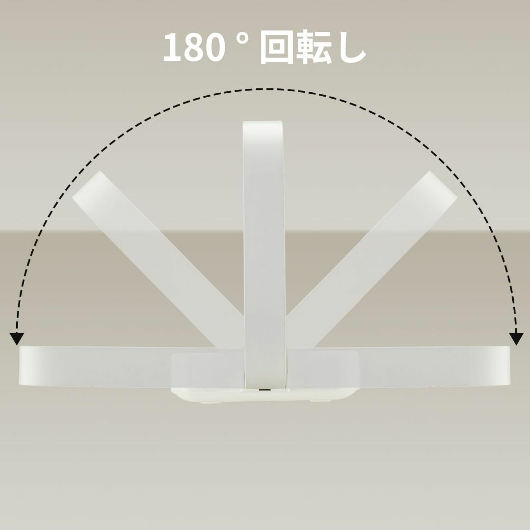 【色: イエロー】Legula 時計つきベッドサイドランプ 、間接照明、無段階調 インテリア/住まい/日用品のライト/照明/LED(その他)の商品写真