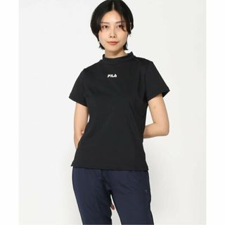 フィラ(FILA)の【BK】FILA/(W)モックネック半袖インナー(カットソー(長袖/七分))