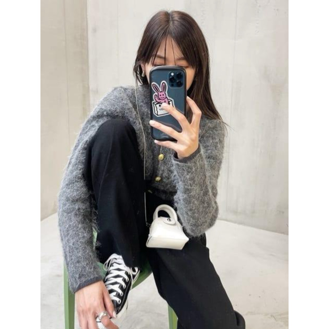 moussy(マウジー)のmoussy マウジー EASY WIDE パンツ　ブラック レディースのパンツ(カジュアルパンツ)の商品写真