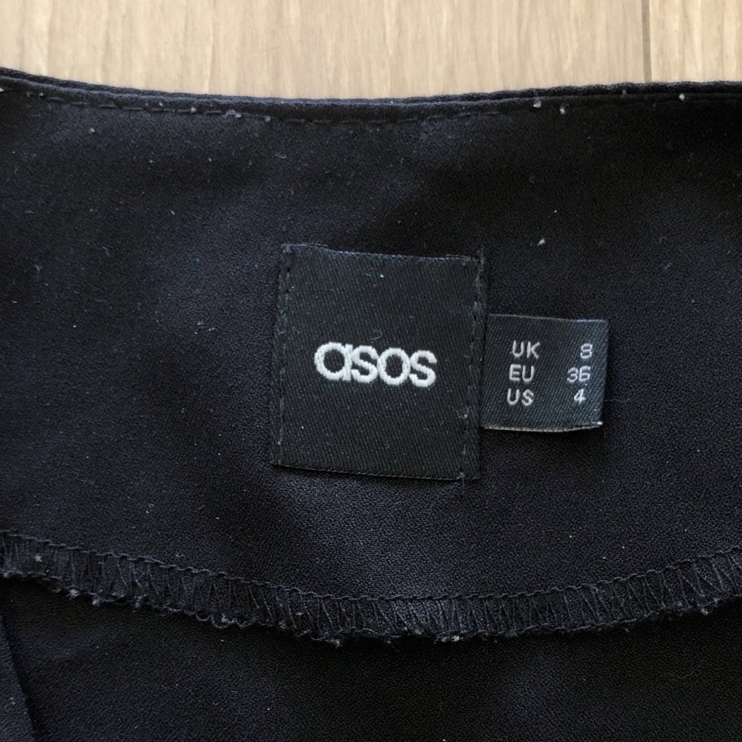 asos(エイソス)のtantan様　ノーカラー スキャロップ ジャケット レディースのジャケット/アウター(ノーカラージャケット)の商品写真