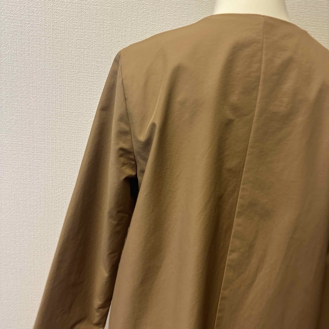 Demi-Luxe BEAMS - Demi-Luxe beams ノーカラーコート36の通販 Demi-Luxe BEAMS - Demi-Luxe beams ノーカラーコート36の通販