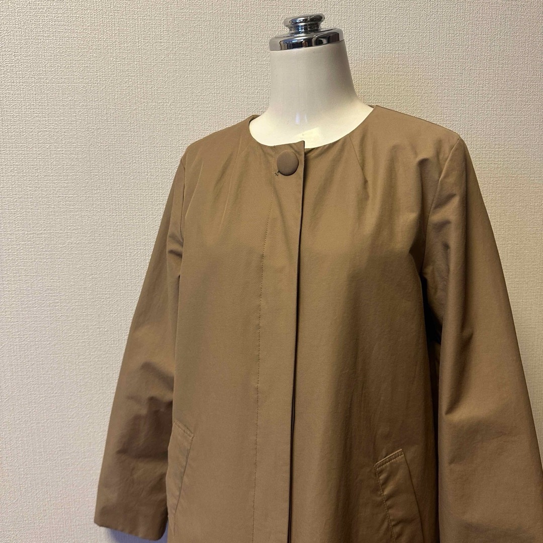 Demi-Luxe BEAMS - Demi-Luxe beams ノーカラーコート36の通販 Demi-Luxe BEAMS - Demi-Luxe beams ノーカラーコート36の通販
