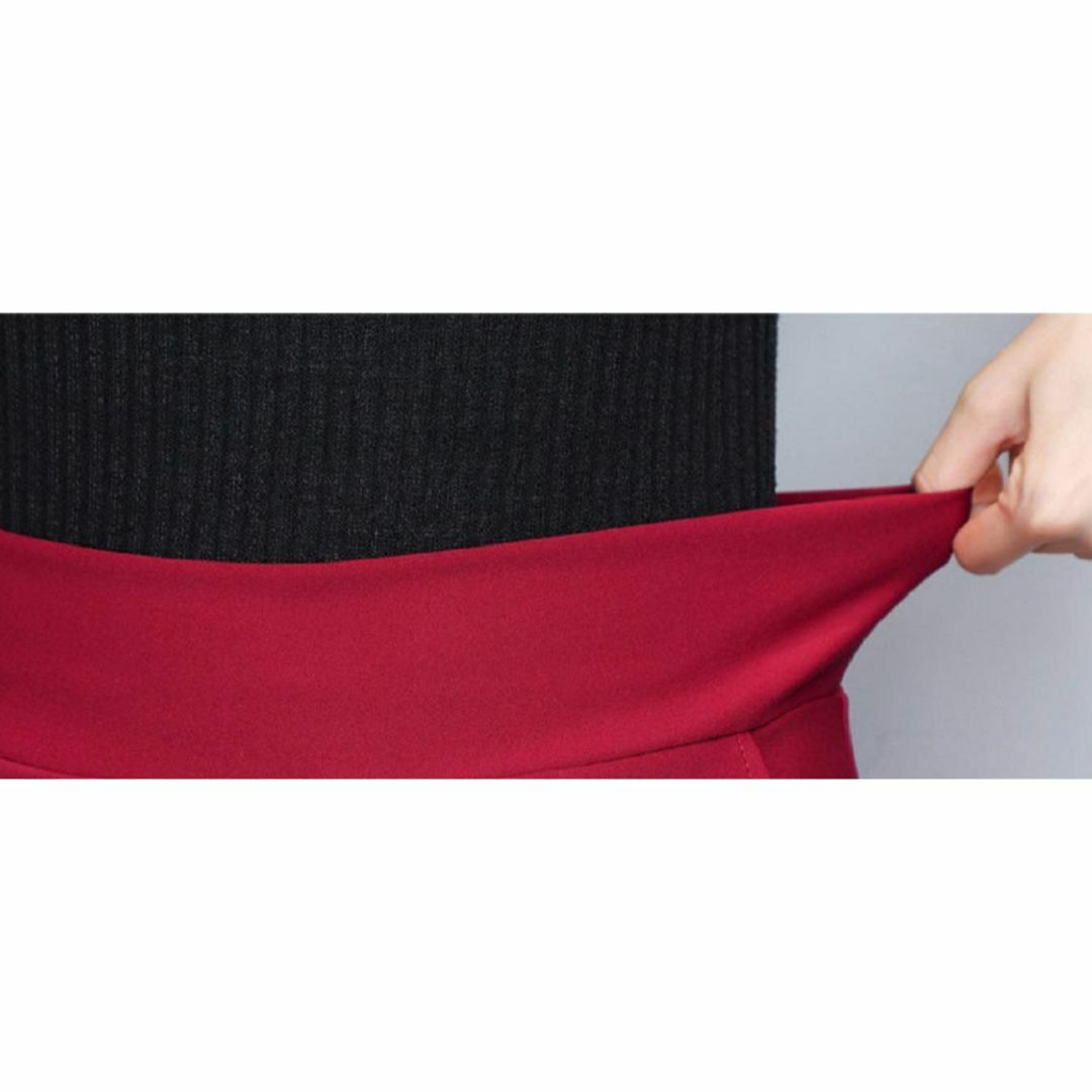 [エムズ ミミ] 無地 シンプル ロング スカート ポケット 付き レディース  レディースのファッション小物(その他)の商品写真