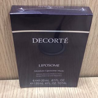 コスメデコルテ(COSME DECORTE)の◆コスメデコルテ モイスチュア リポソーム マスク 20ml×6枚(パック/フェイスマスク)