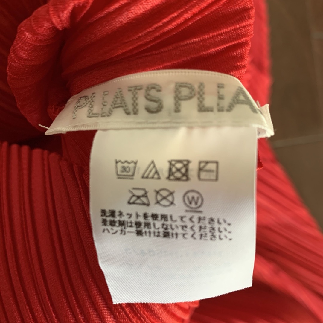 PLEATS PLEASE ISSEY MIYAKE(プリーツプリーズイッセイミヤケ)のプリーツプリーズISSEY MIYAKE PEANUTS RED レディースのワンピース(ひざ丈ワンピース)の商品写真