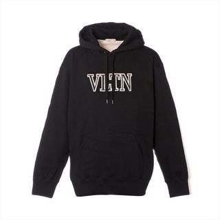 ヴァレンティノ(VALENTINO)のヴァレンティノ VLTNロゴ コットン M ブラック×ホワイト メンズ そ(その他)