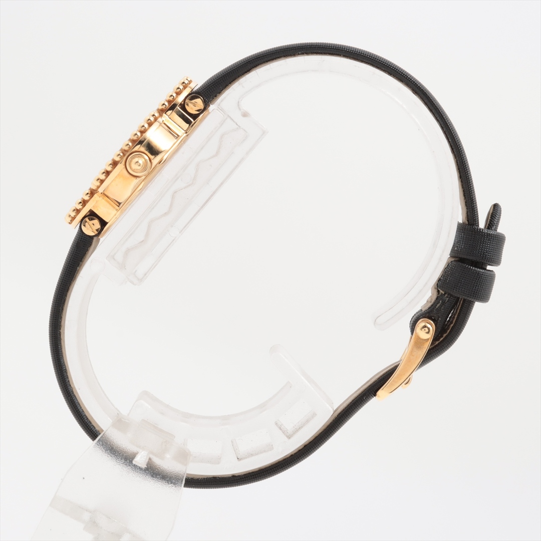Van Cleef & Arpels(ヴァンクリーフアンドアーペル)のヴァンクリーフ&アーペル アルハンブラ YG×革   レディース 腕時計 レディースのファッション小物(腕時計)の商品写真
