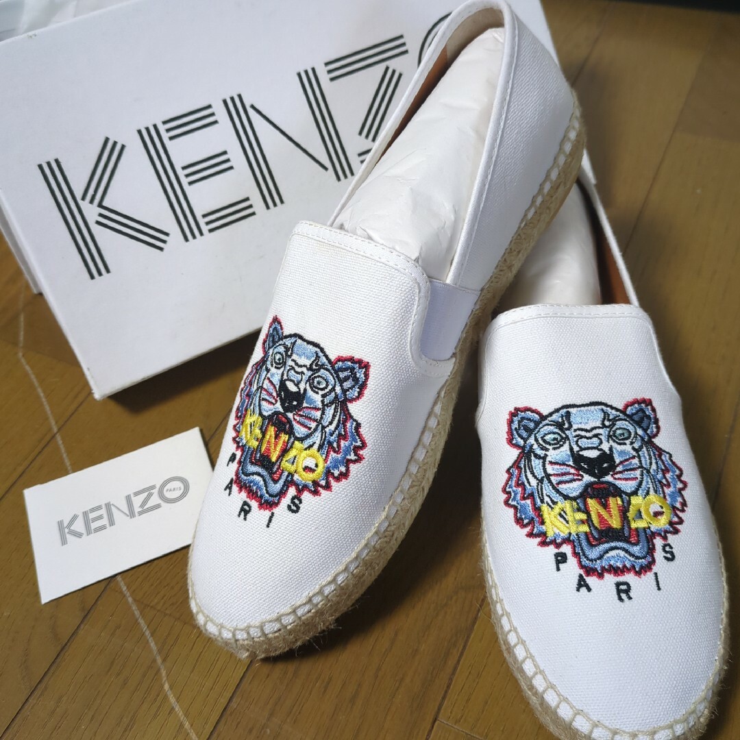 KENZO(ケンゾー)のケンゾー　KENZO  スリッポン　エスパドリーユ　新品未使用 レディースの靴/シューズ(スリッポン/モカシン)の商品写真