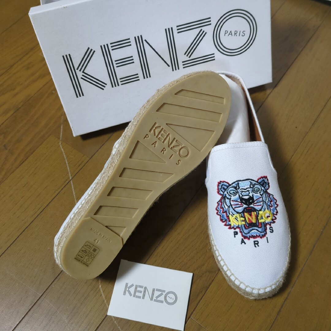 KENZO(ケンゾー)のケンゾー　KENZO  スリッポン　エスパドリーユ　新品未使用 レディースの靴/シューズ(スリッポン/モカシン)の商品写真