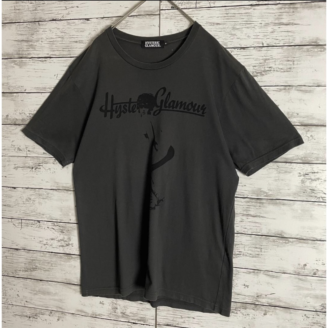 HYSTERIC GLAMOUR(ヒステリックグラマー)の【希少デザイン】ヒステリックグラマー ビッグロゴ ガール 人気モデル Tシャツ メンズのトップス(Tシャツ/カットソー(半袖/袖なし))の商品写真