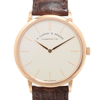 ランゲアンドゾーネ(A. Lange & Söhne（A. Lange & Sohne）)のランゲ&ゾーネ サクソニア PG×社外革   メンズ 腕時計(腕時計(アナログ))