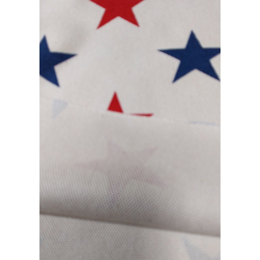 ★《生地巾×50cm》8号帆布　星柄　カットクロス ハンドメイドの素材/材料(生地/糸)の商品写真