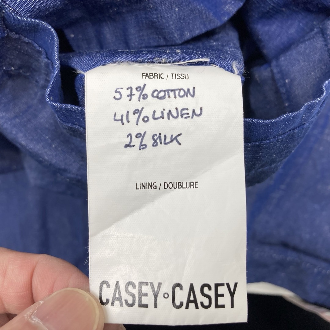 CASEY CASEY(ケイシーケイシー)の◇CASEY CASEY/ケイシー・ケイシー セットアップ　Sサイズ　春夏素材　 メンズのスーツ(セットアップ)の商品写真