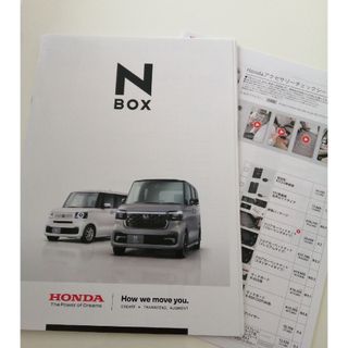 ホンダ(ホンダ)のNBOX カタログ 2023.10 HONDA ホンダ アクセサリーシート(カタログ/マニュアル)