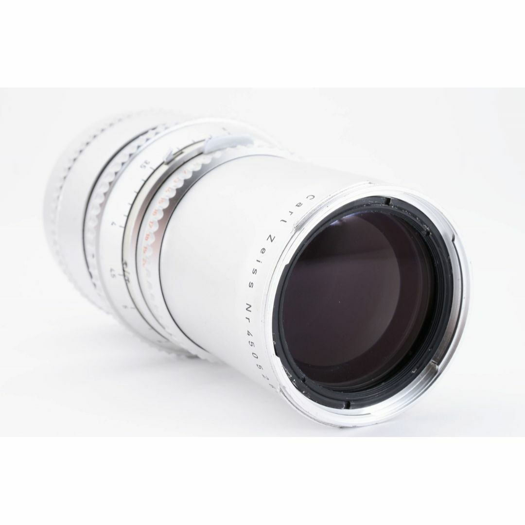 14204完動良品 HASSELBLAD Sonnar C 250mm F5.6 スマホ/家電/カメラのカメラ(フィルムカメラ)の商品写真