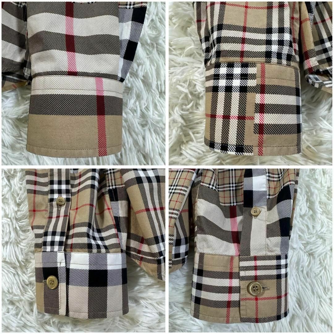 BURBERRY(バーバリー)の美品 入手困難★BURBERRY シャツ クレイジーチェック Lサイズ 現行タグ メンズのトップス(シャツ)の商品写真