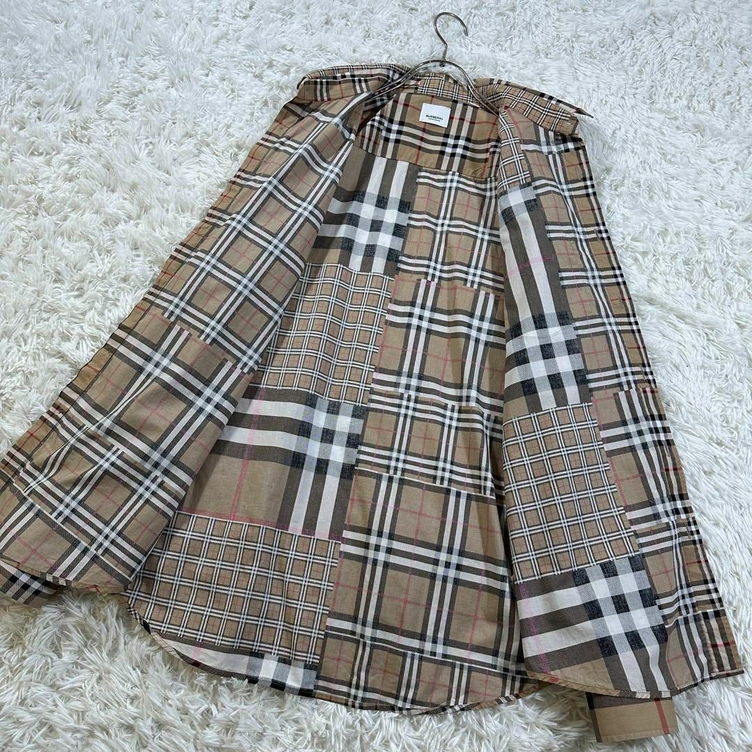 BURBERRY(バーバリー)の美品 入手困難★BURBERRY シャツ クレイジーチェック Lサイズ 現行タグ メンズのトップス(シャツ)の商品写真