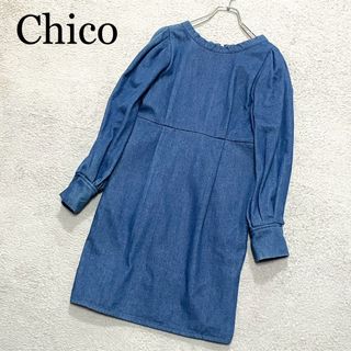 who's who Chico - ✨美品✨Chico チコ　デニム　ミニワンピース