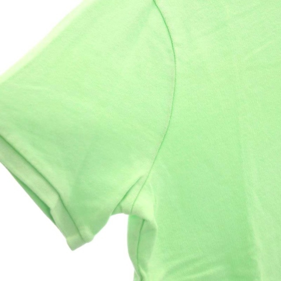 POLO RALPH LAUREN(ポロラルフローレン)のポロ ラルフローレン ロゴ刺繍ポロシャツ 半袖 コットン M 黄緑 メンズのトップス(ポロシャツ)の商品写真