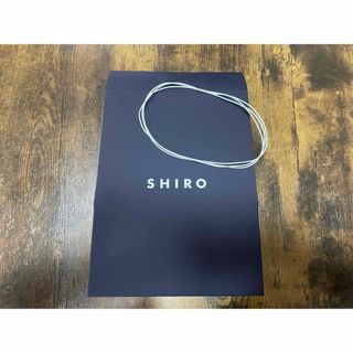 シロ(shiro)のshiro ボックス(ショップ袋)