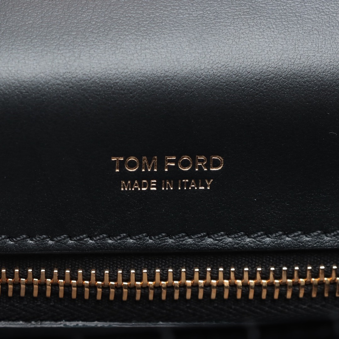 TOM FORD(トムフォード)のトムフォード  ベロア×レザー  ブラック レディース ショルダーバッグ レディースのバッグ(ショルダーバッグ)の商品写真