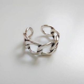 silver925 simple chain ring 1075(リング(指輪))