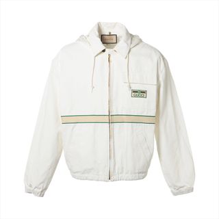 グッチ(Gucci)のグッチ  コットン×ナイロン 48 ホワイト メンズ その他アウター(その他)