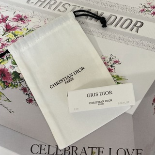 ディオール(Dior)の新品　メゾン クリスチャンディオール  グリ ディオール 2ml  ミニ巾着付き(その他)