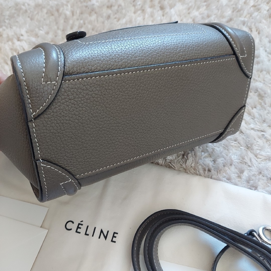 celine(セリーヌ)のCELINE　ラゲージ　【専用】ナノサイズ　スリ　ナノショッパー　2way レディースのバッグ(ハンドバッグ)の商品写真