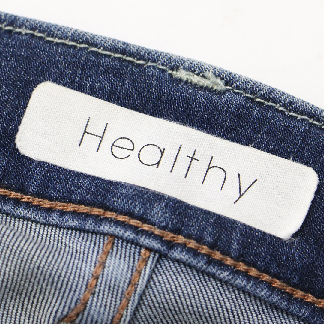 Healthy DENIM(ヘルシーデニム)のHealthy Denim ヘルシーデニム パンツ サイズ:27 デニムパンツ テーパード ストレッチ インディゴブルー ボトムス ジーンズ ジーパン ズボン 伸縮性【レディース】【中古】 レディースのパンツ(デニム/ジーンズ)の商品写真