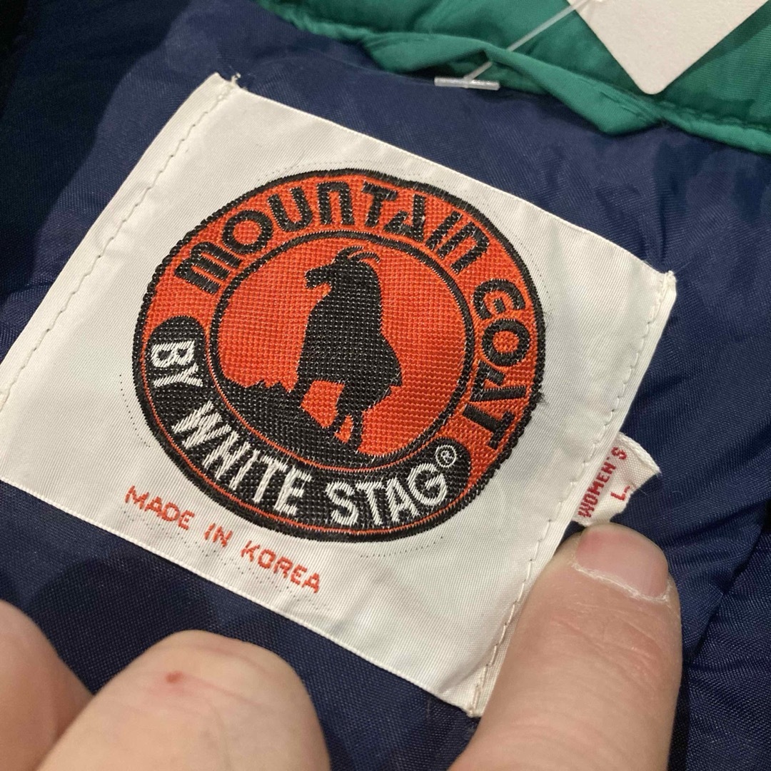 USA古着 White Stag ホワイトスタッグ 80s 中綿ベスト ダウン メンズのジャケット/アウター(ダウンベスト)の商品写真