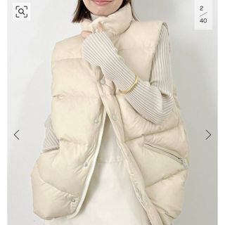 アパルトモンドゥーズィエムクラス(L'Appartement DEUXIEME CLASSE)のシュタンバウムOLMETEX DOWN VEST(ダウンベスト)