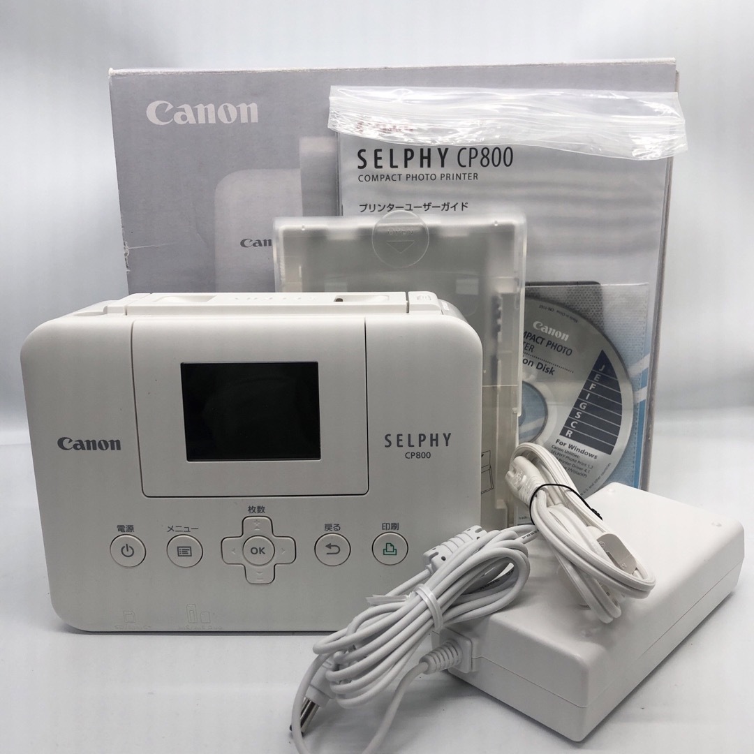 Canon - Canon SELPHY セルフィー CP800 ホワイトの通販 by bibi's