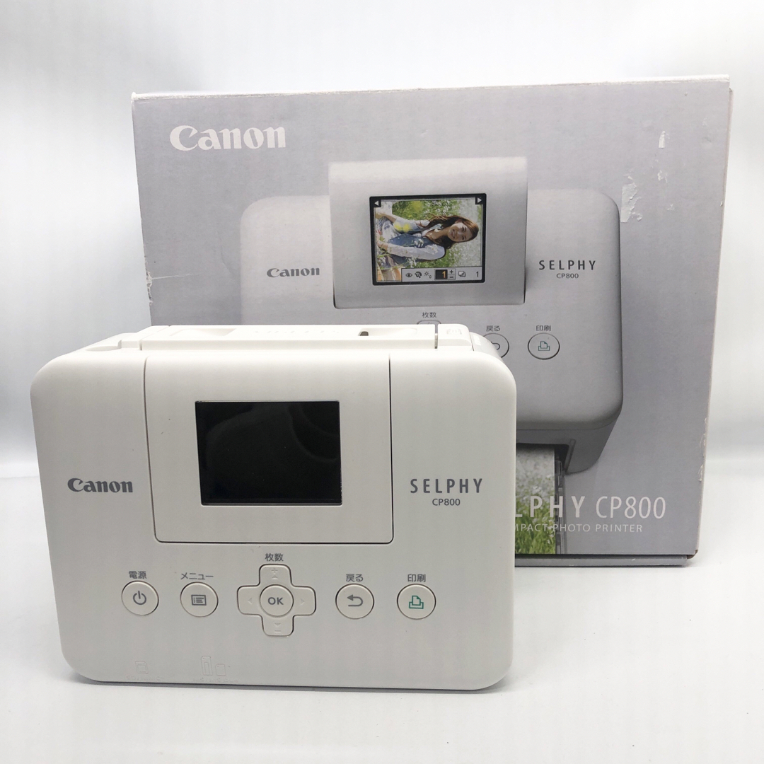 Canon SELPHY セルフィー CP800 ホワイト | フリマアプリ ラクマ