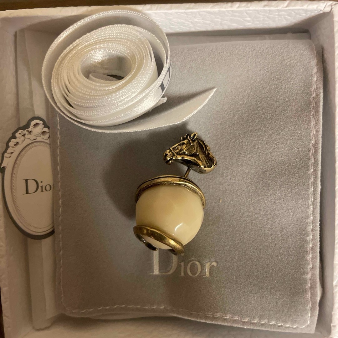 Dior(ディオール)のDior 片耳用ピアス　馬/ホースモチーフ レディースのアクセサリー(ピアス)の商品写真