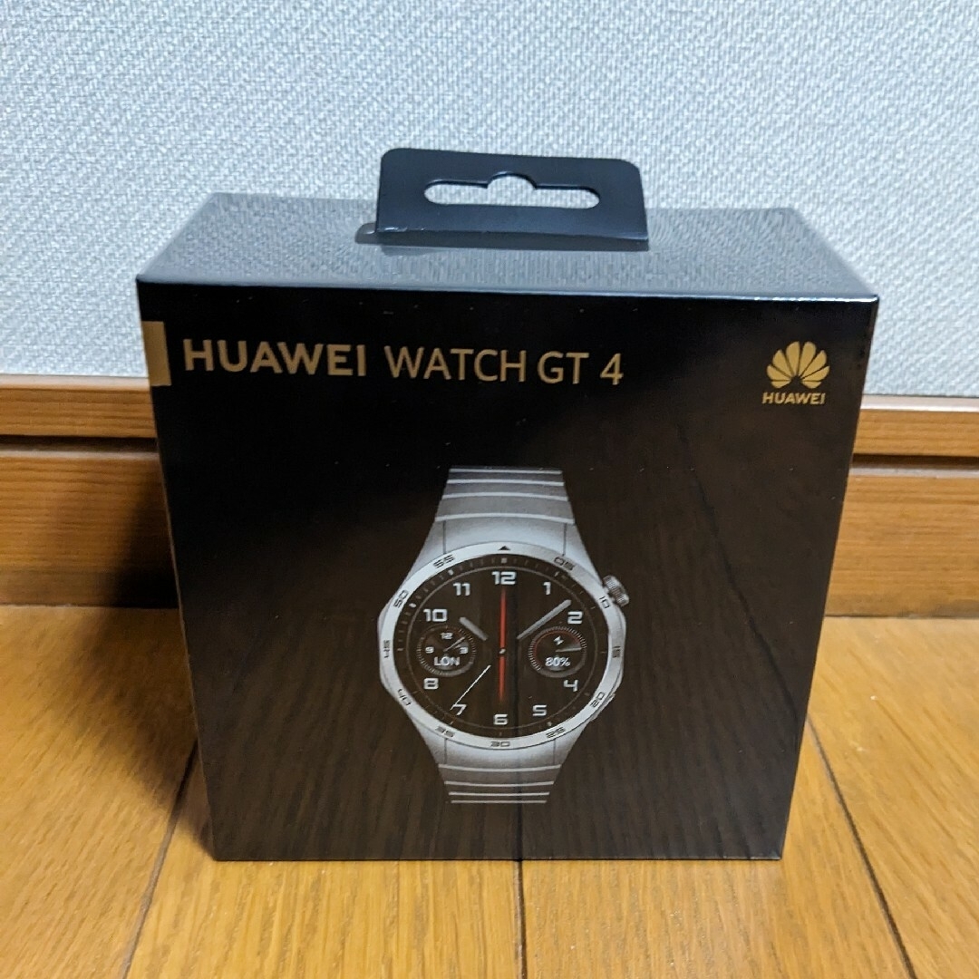 HUAWEI(ファーウェイ)のHUAWEI WATCH GT 4 46mm グレー スマートウォッチ #ゴルフ メンズの時計(腕時計(デジタル))の商品写真