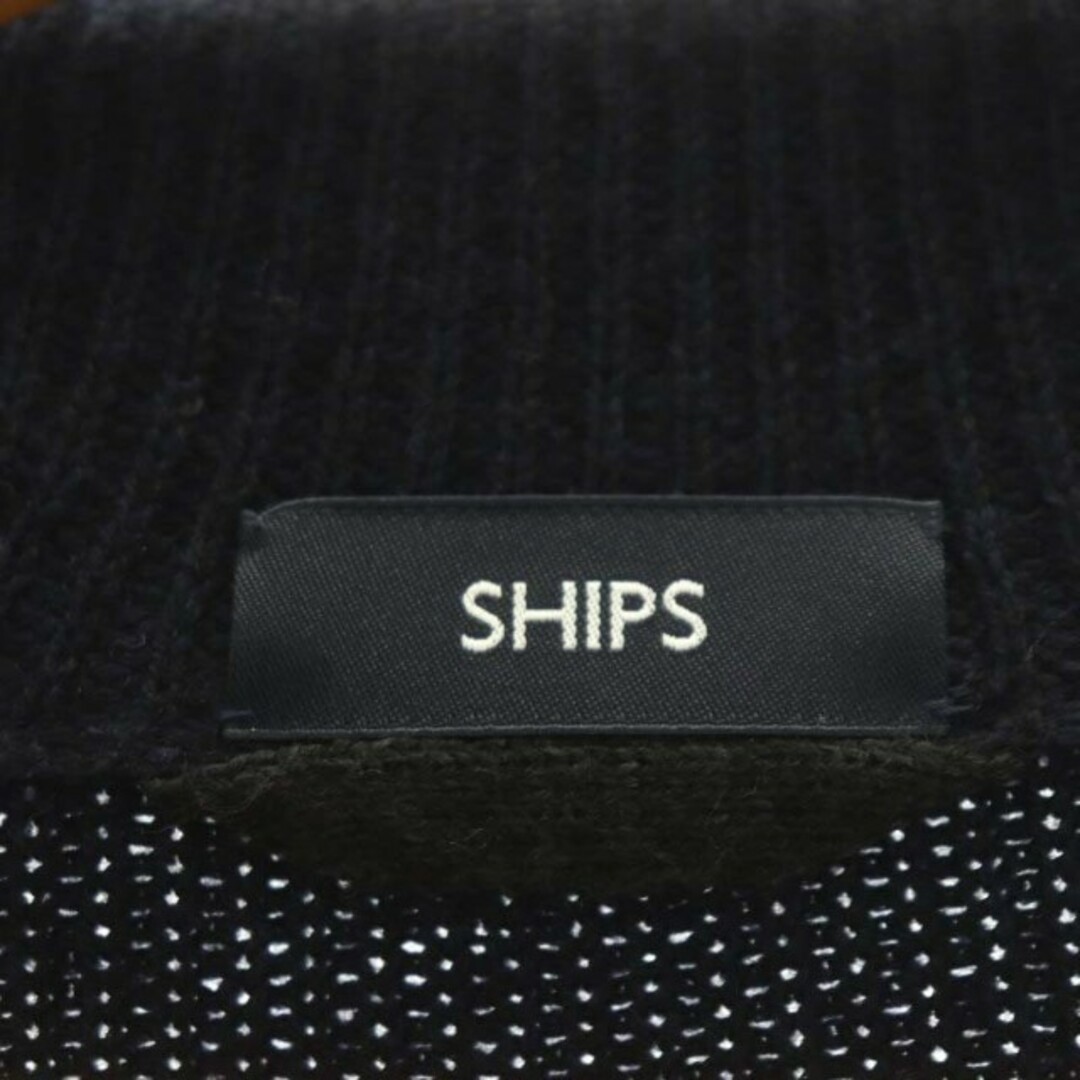 SHIPS(シップス)のシップス ミドルゲージ ランダムアラン ショールカラー カーディガン 長袖 S メンズのトップス(カーディガン)の商品写真