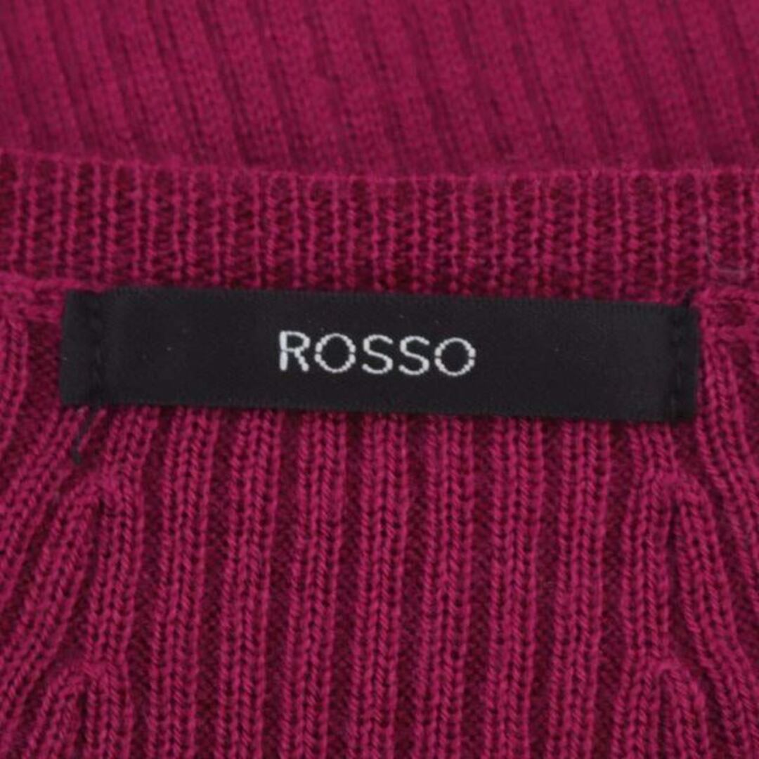 ROSSO(ロッソ)のロッソ アーバンリサーチ 21AW ウォッシャブルリブニット セーター 長袖 レディースのトップス(ニット/セーター)の商品写真