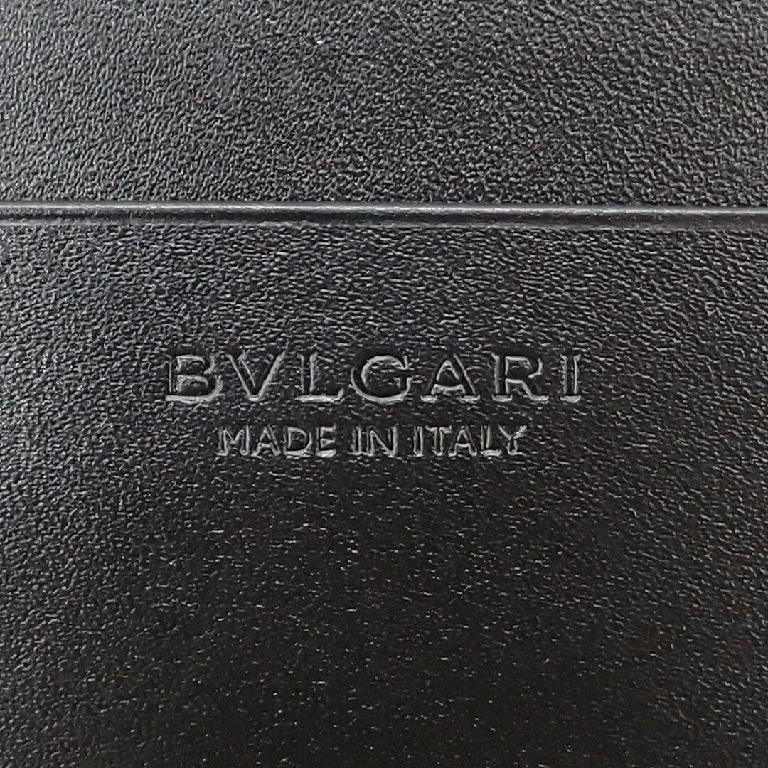 BVLGARI(ブルガリ)の未使用品 ブルガリ セルペンティ スカリエ マン SERPENTI SCAGLIE MAN 長財布 280922 ブラック レザー メンズ メンズのファッション小物(長財布)の商品写真