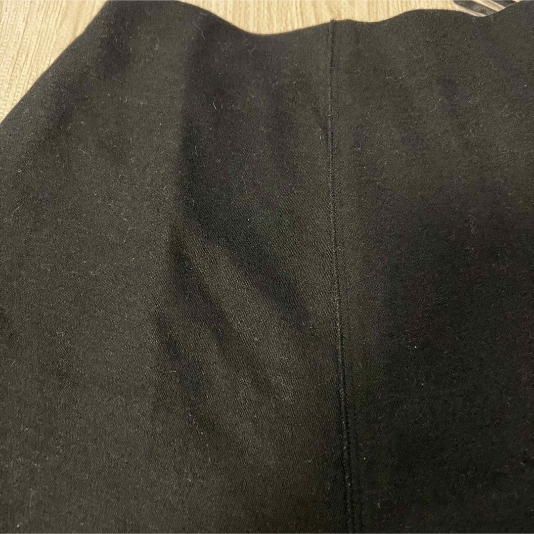 UNIQLO(ユニクロ)のユニクロ　フレアスカート　ウール　黒　S レディースのスカート(ひざ丈スカート)の商品写真