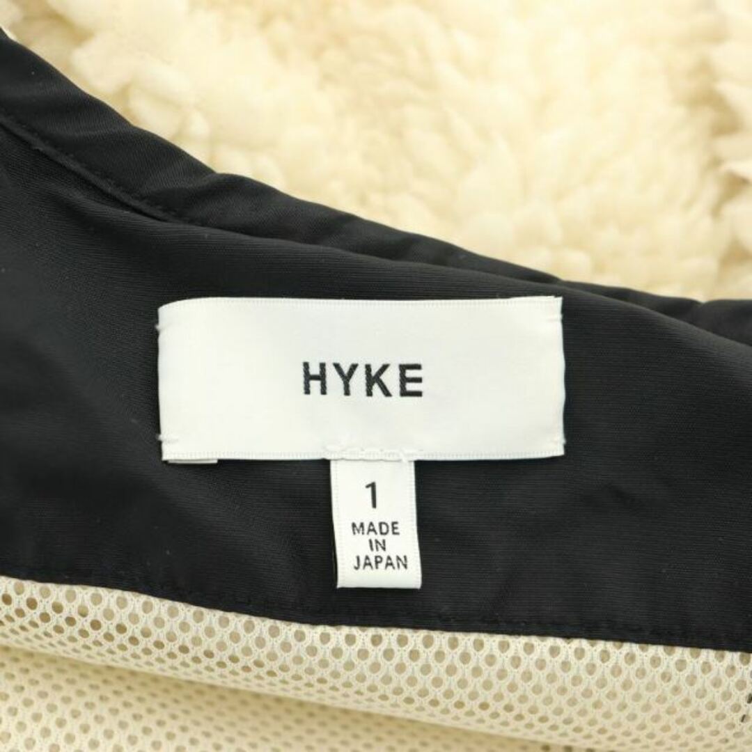 HYKE(ハイク)のハイク FAUX SHEARLING COAT コート ボア ノーカラー レディースのジャケット/アウター(その他)の商品写真