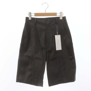 アザー(other)のミューラル 22SS Vegan leather harf trousers(ショートパンツ)