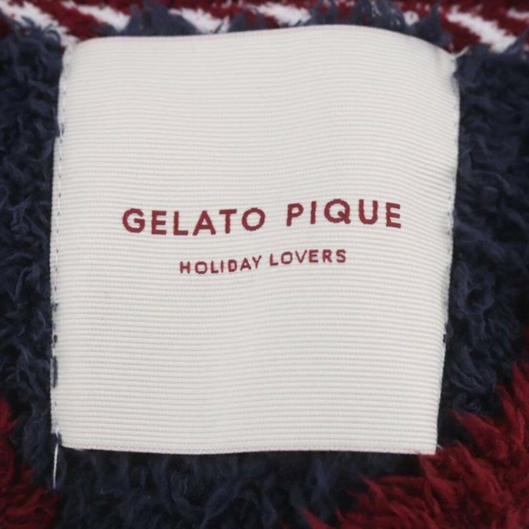 gelato pique(ジェラートピケ)のジェラートピケ 22AW HOLIDAY ジェラートベアさがらワンピース ロング レディースのワンピース(ロングワンピース/マキシワンピース)の商品写真