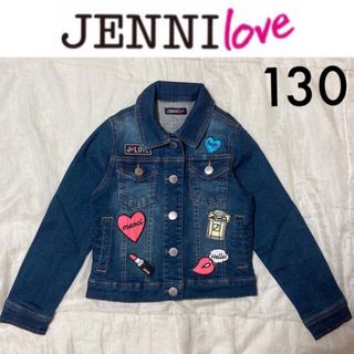 JENNI love - １回着☆JENNI loveワッペン付きGジャンデニムジャケット ジェニィラブ